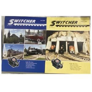 Lot 2 Switcher June August 2008 Magazine Train Mode Collect Railroad Layout